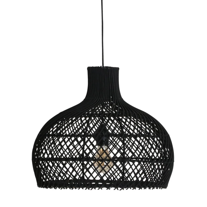 Maze lamp black small