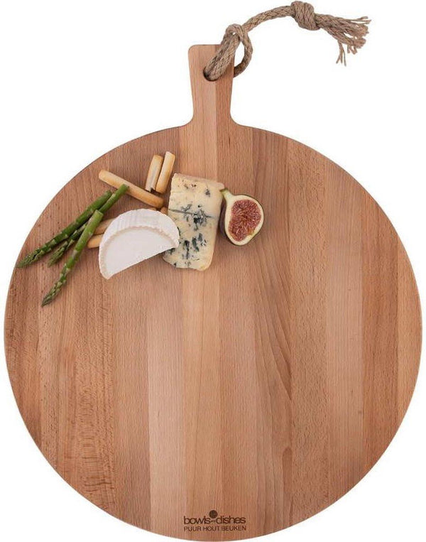 Beuken Serveerplank rond 40 cm