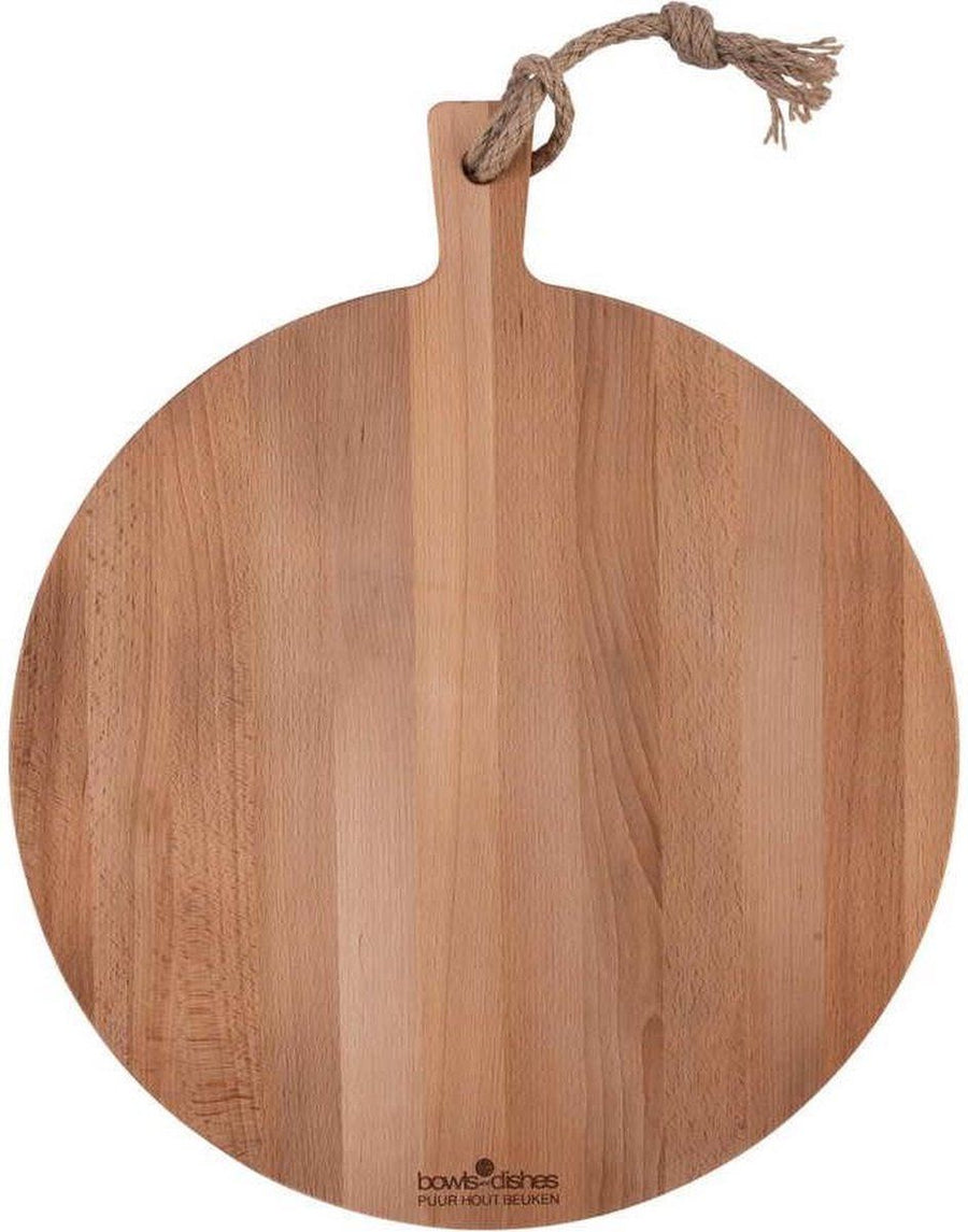 Beuken Serveerplank rond 40 cm
