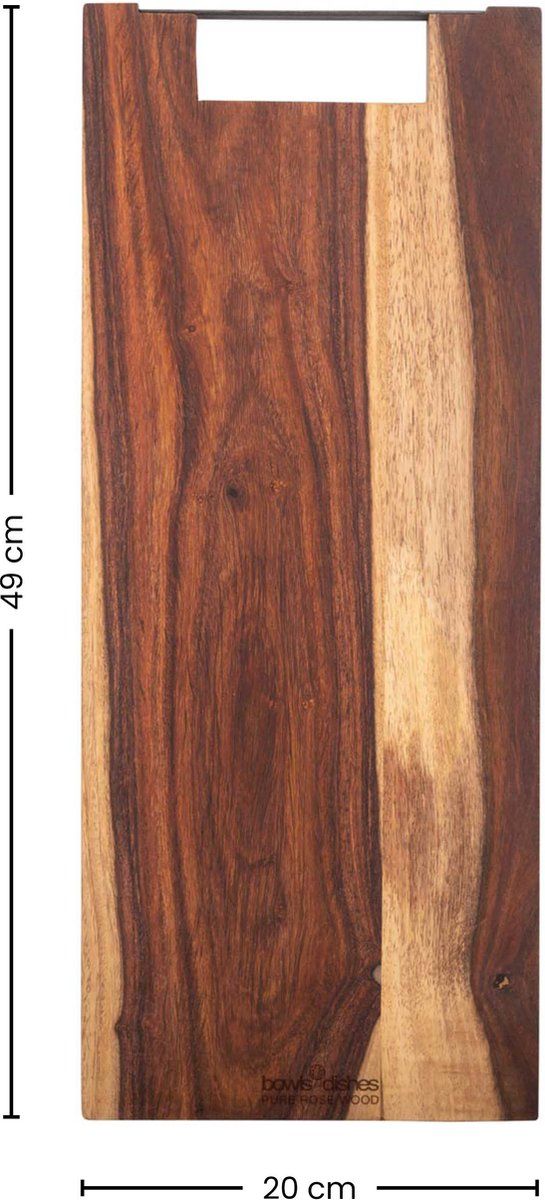 Seerveerplank Met Metalen Handgreep Recht49 Cm