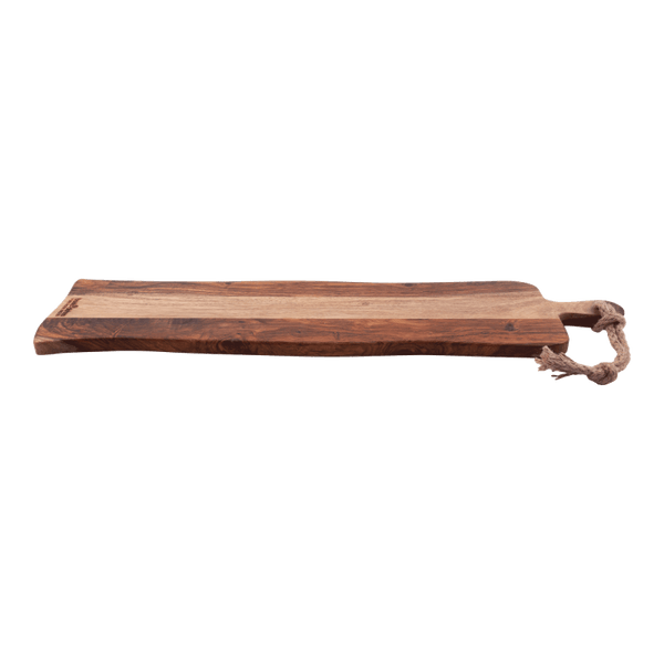 Pure Rose Wood Serveerplank rustiek met handvat 69 cm