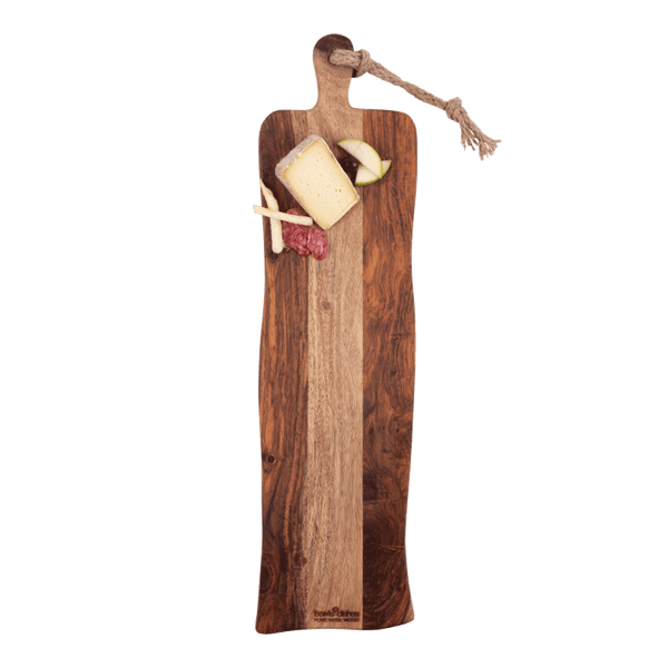 Pure Rose Wood Serveerplank rustiek met handvat 69 cm