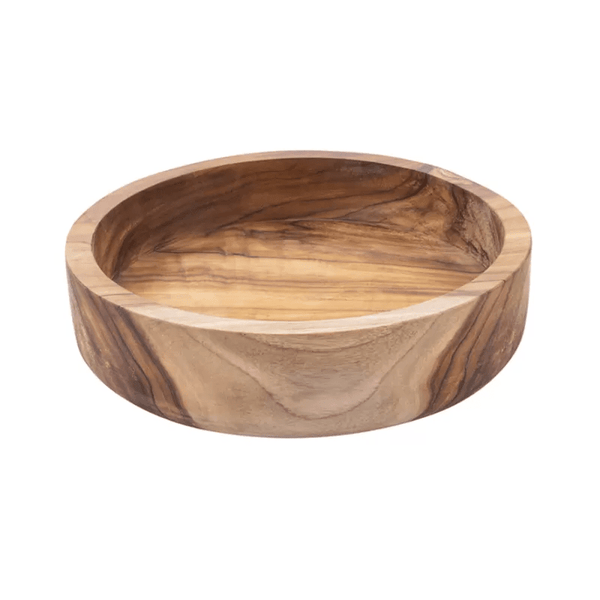 Pure Teak Wood Schaal O 28 x 7 cm