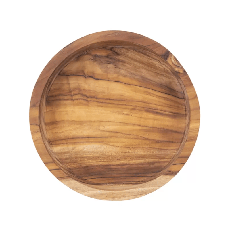 Pure Teak Wood Schaal O 28 x 7 cm