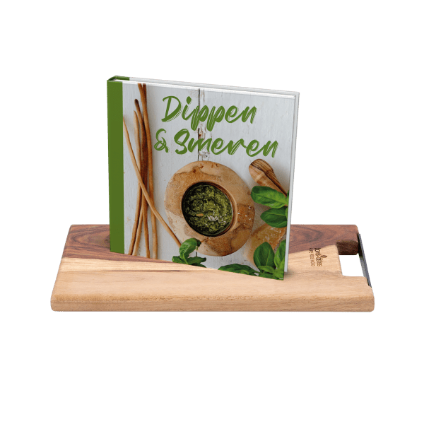 Set - Borrelplank RS1030 + boek Dippen & Smeren