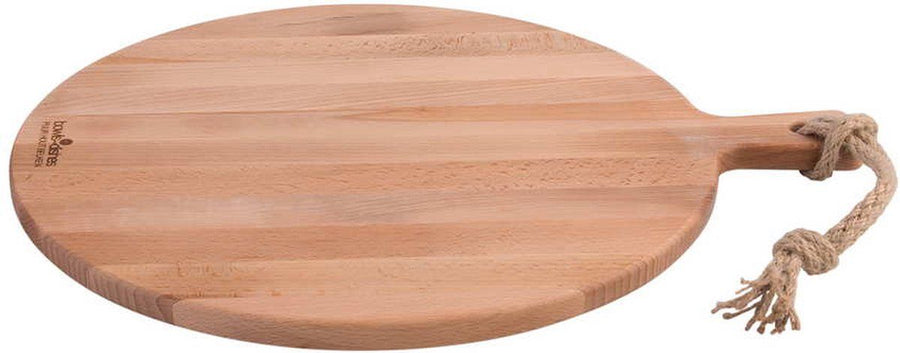 Beuken serveerplank rond 33 cm