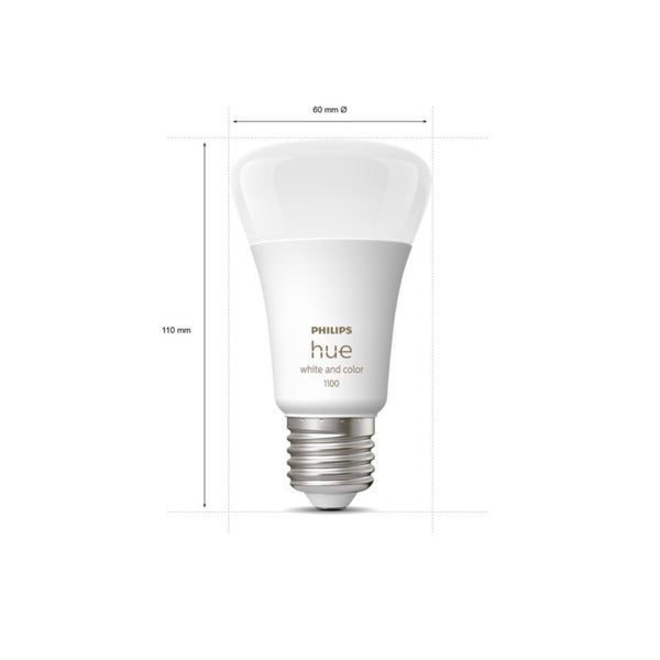 Philips Hue White and color ambiance A60 E27