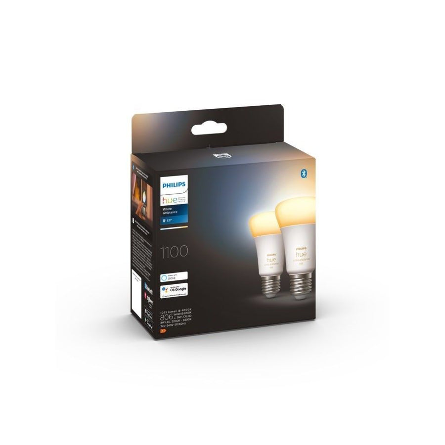 Philips HueWA 8W A60 E27 2P EU