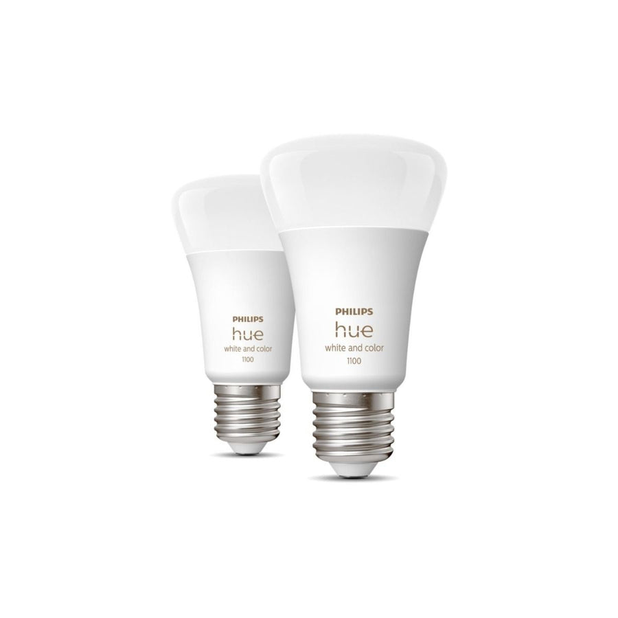 Philips Hue White and color ambiance A60 E27 2-pack