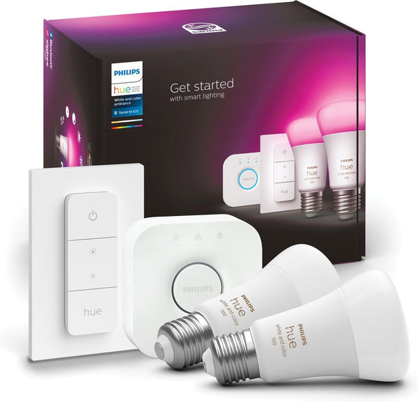 Philips HueWCA 9W A60 E27 2set sw EUR