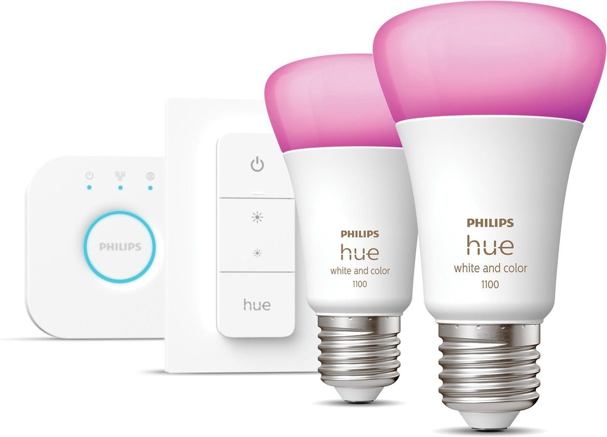 Philips HueWCA 9W A60 E27 2set sw EUR