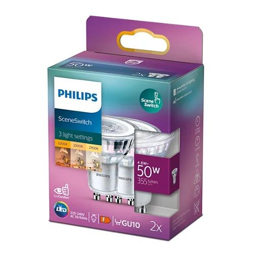 LED SSW 50W GU10 WW 36D RF ND 2SRT6