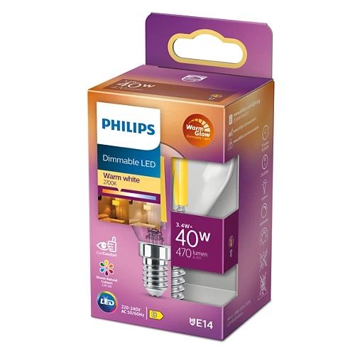 LED classic 40W P45 E14 WGD90 CL SRT4