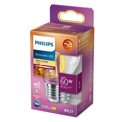 LED classic 60W P45 E27 WGD90 CL SRT4