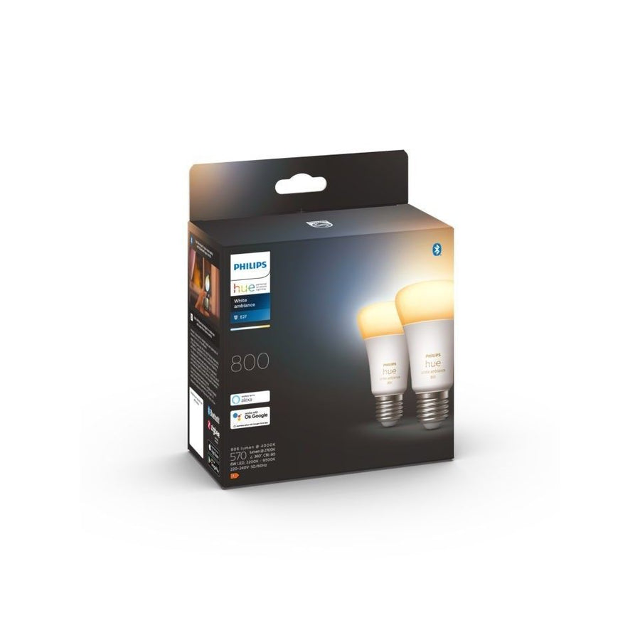 Philips HueWA 8.5W A60 E27 2P EUR