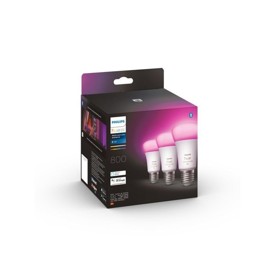 Philips HueWCA 6.5W A60 E27 3p EUR