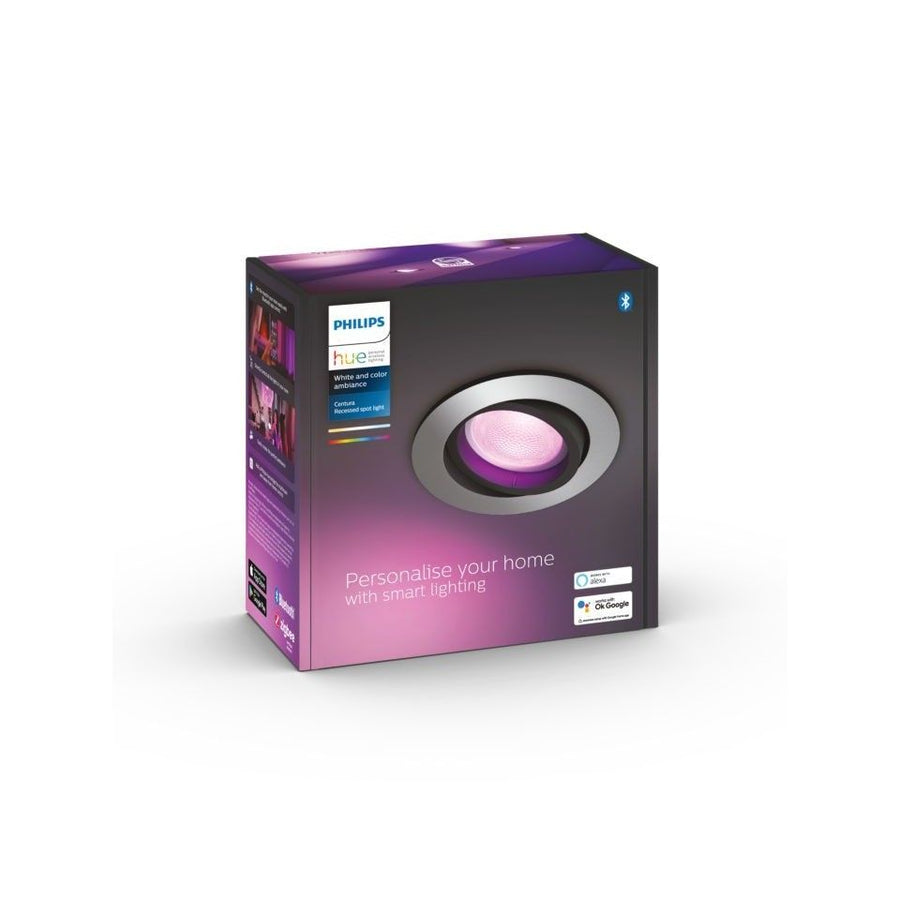 Centura recessed aluminium 1x5.7W 240V