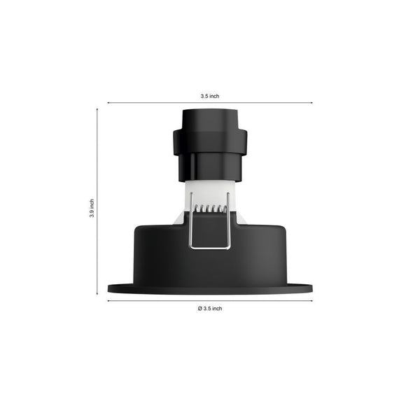Centura recessed white 1x5.7W 240V