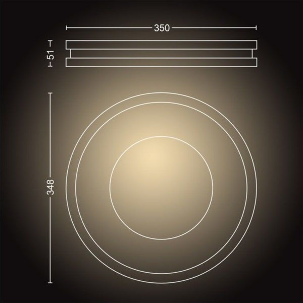 Being Hue ceiling lamp black 1x27W 24V