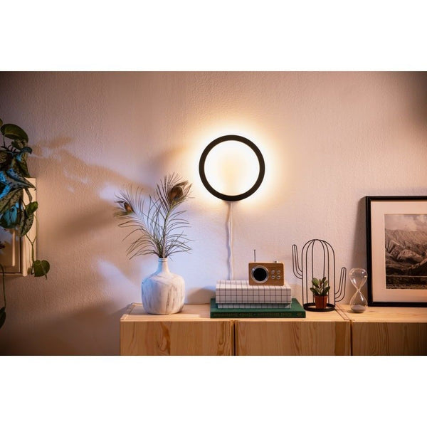 Sana Hue wall lamp black 1x20W 24V