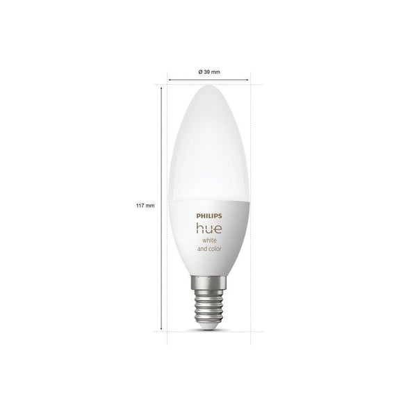 Philips HueWCA 5.3W B39 E14 EU 2p
