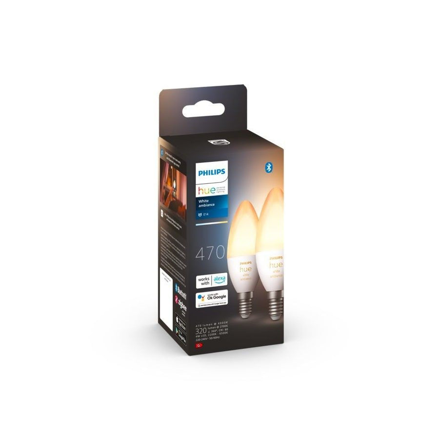 Philips HueWA 5.2W B39 E14 EU 2p