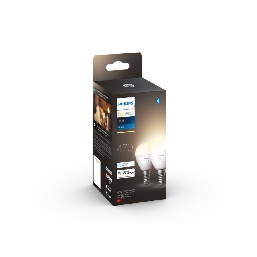 Philips HueW 5.7W Luster E14 EU 2p