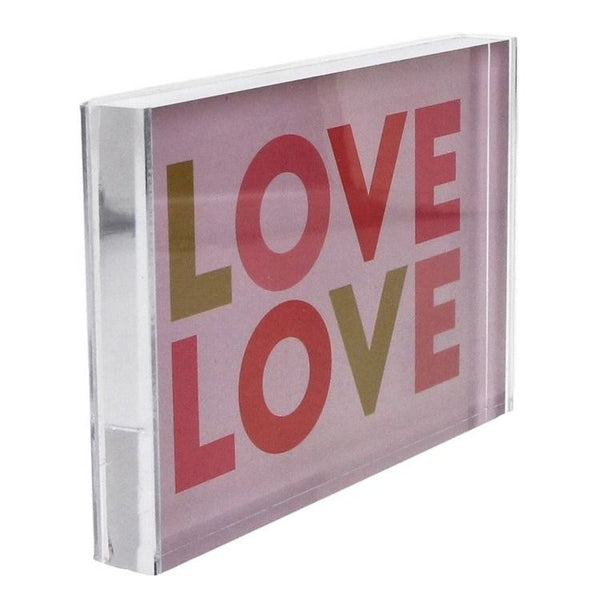 Photo Frame Acrylic Clear 10x15cm