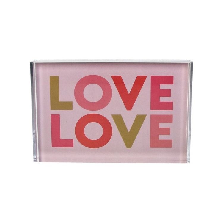 Photo Frame Acrylic Clear 10x15cm