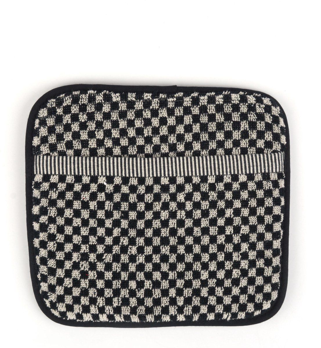 Potholder Small Check Black