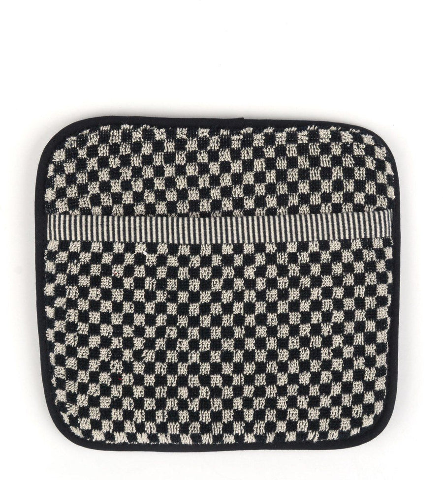 Potholder Small Check Black