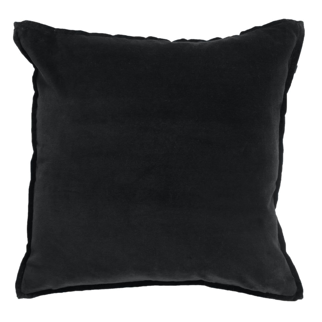 Kussen Fluweel 50x50cm Zwart