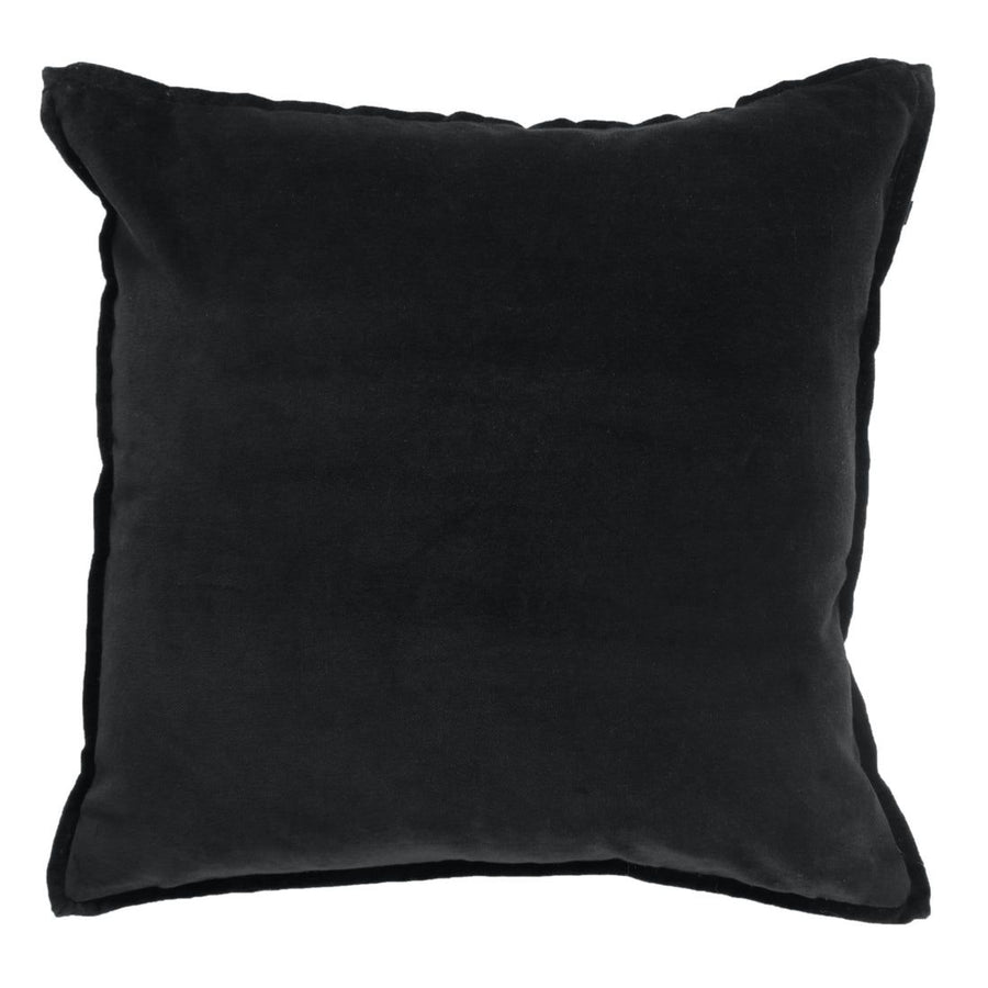 Kussen Fluweel 50x50cm Zwart