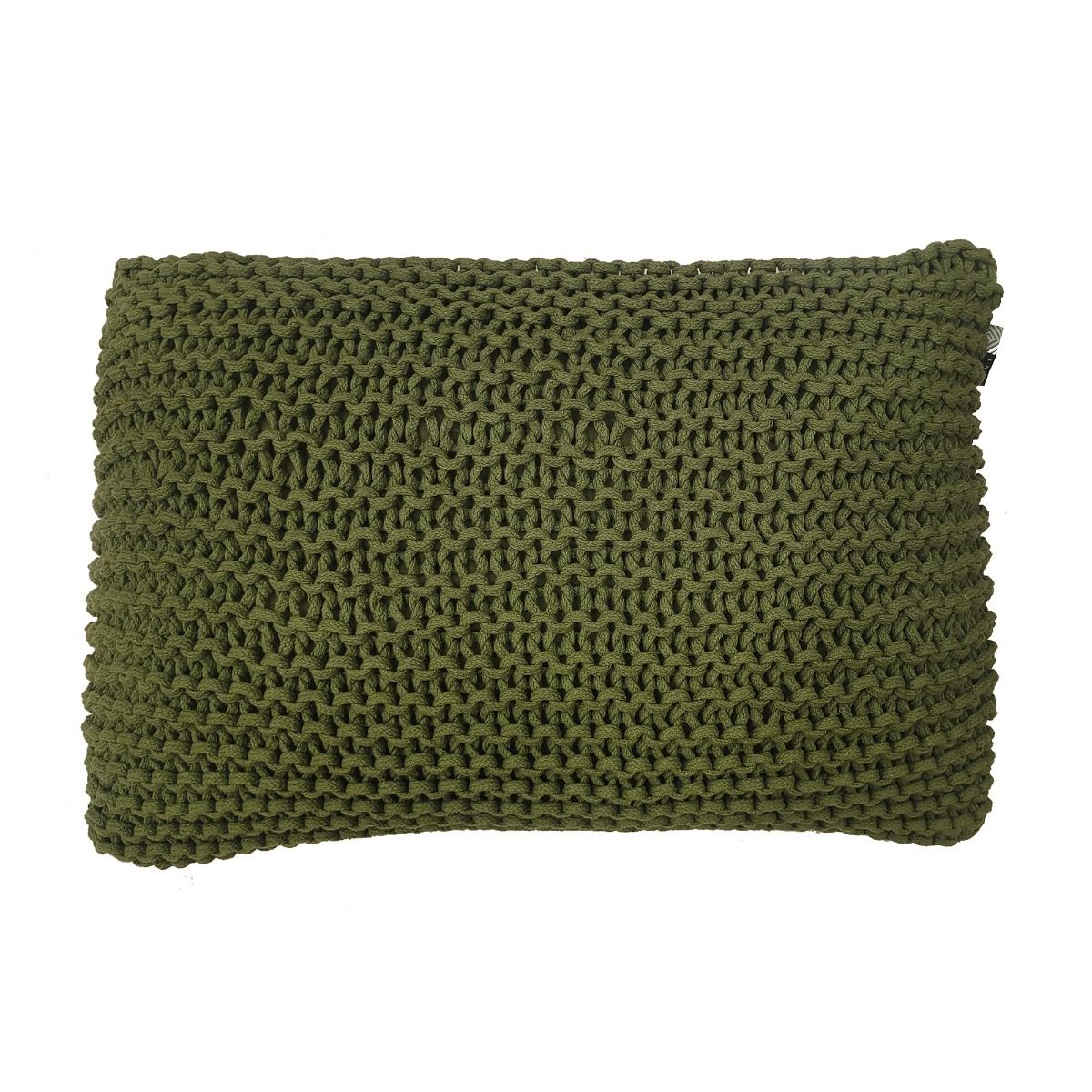 Kussen Gebreid 40x60cm Groen
