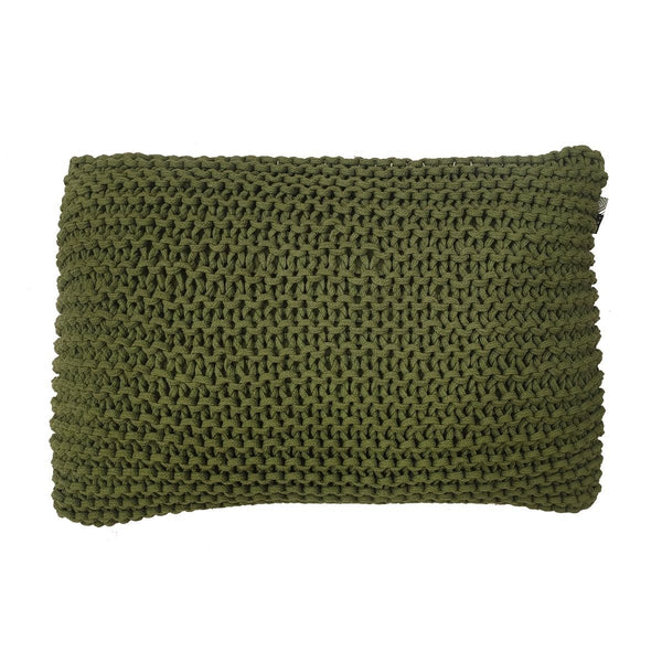Kussen Gebreid 40x60cm Groen