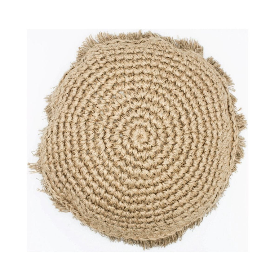 Kussen Jute rond 50cm Naturel