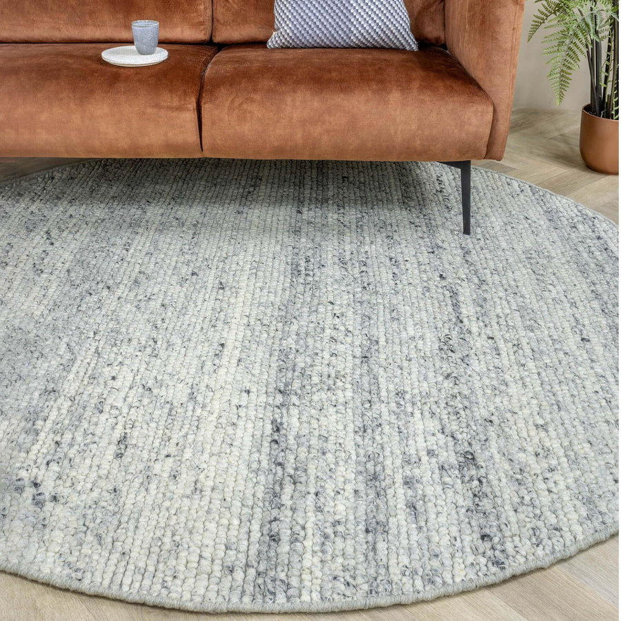 Rond vloerkleed MOMO Rugs Sten Grey