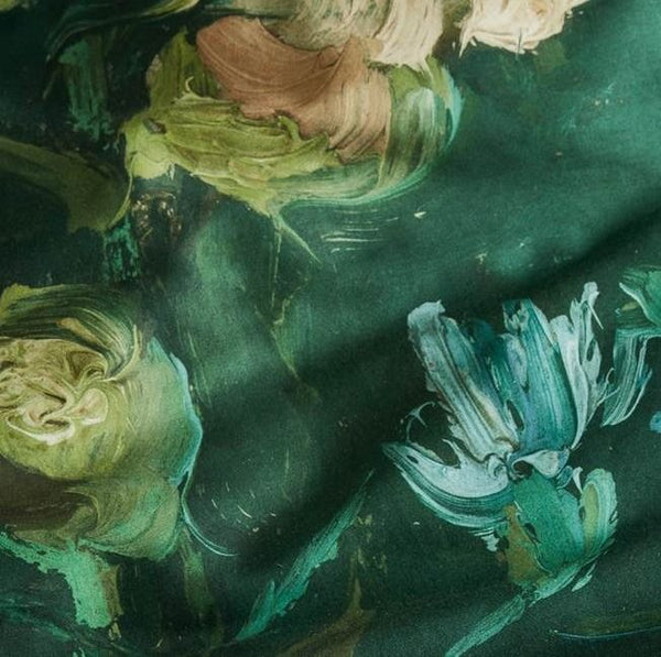 Peonies Green NL UV 140x200/220