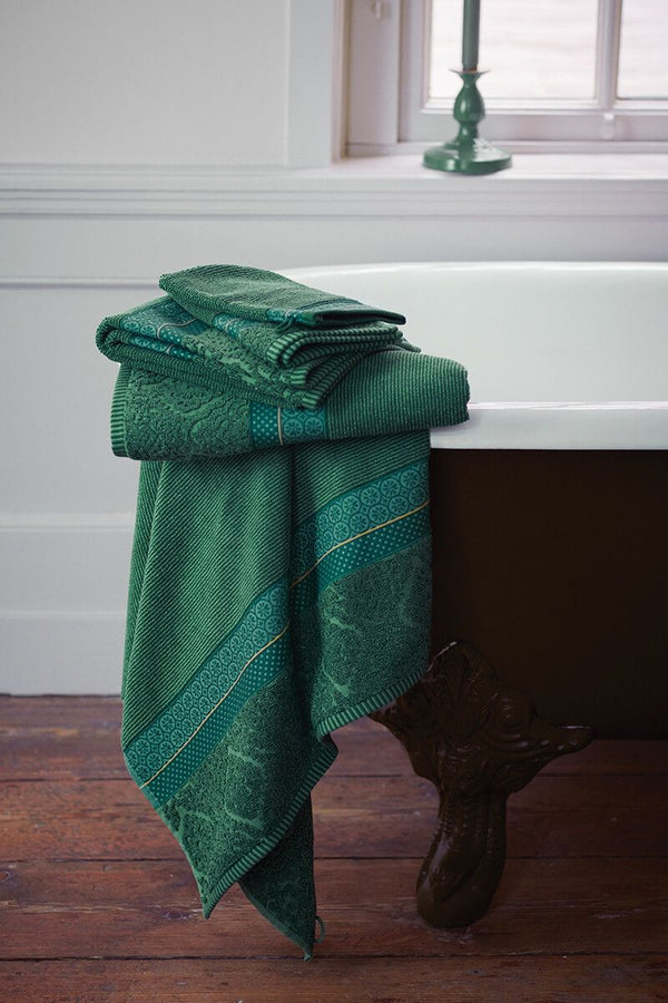 Pip Studio Soft Zellige Guest Towel Green