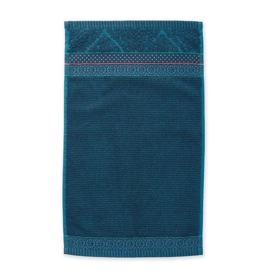 Pip Studio Soft Zellige Guest Towel Dark Blue