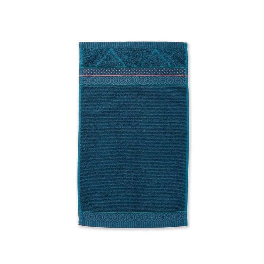 Pip Studio Soft Zellige Guest Towel Dark Blue