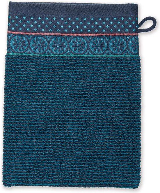 Pip Studio Soft Zellige Wash Cloth Dark Blue