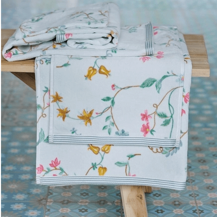 Pip Studio Les Fleurs Shower Towel White