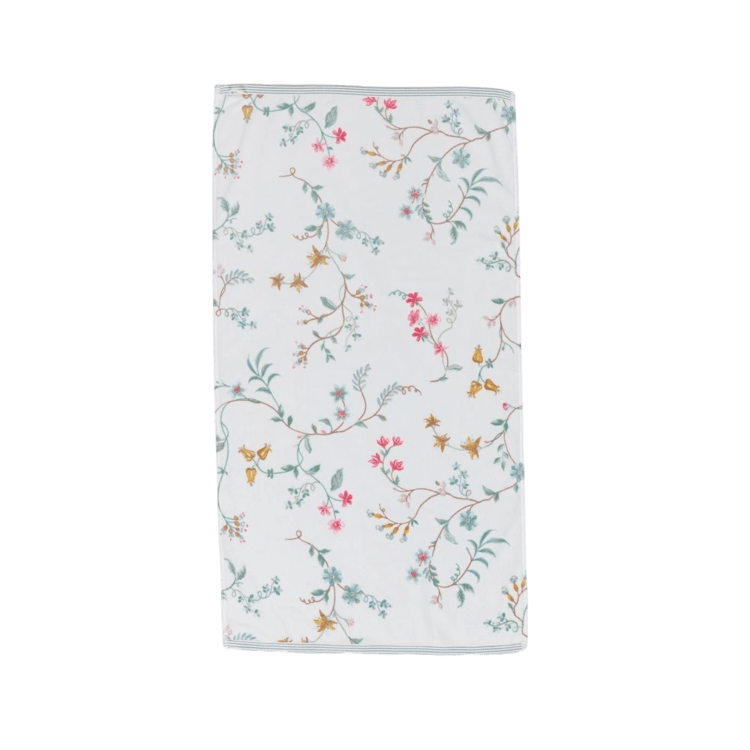 Pip Studio Les Fleurs Shower Towel White