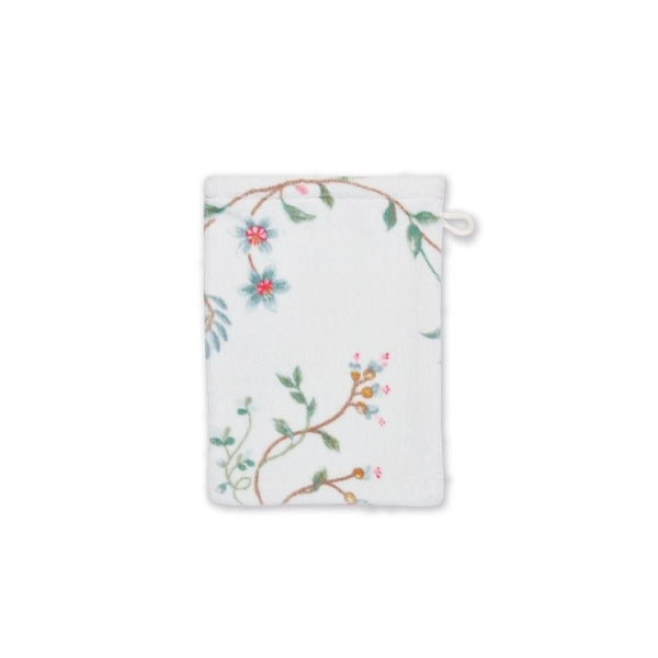 Pip Studio Les Fleurs Wash Cloth White