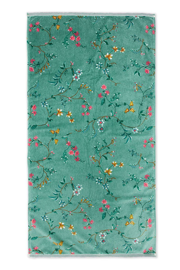 Pip Studio Les Fleurs Bath Towel Green