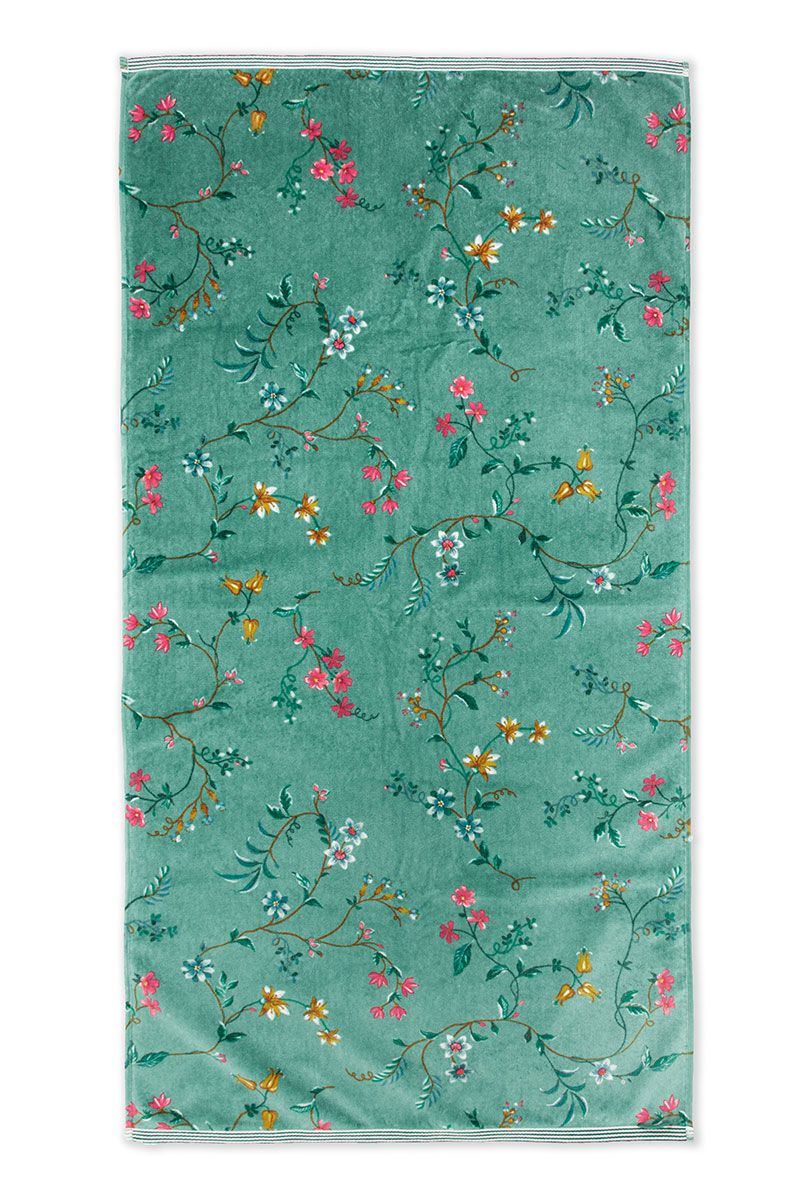 Pip Studio Les Fleurs Bath Towel Green