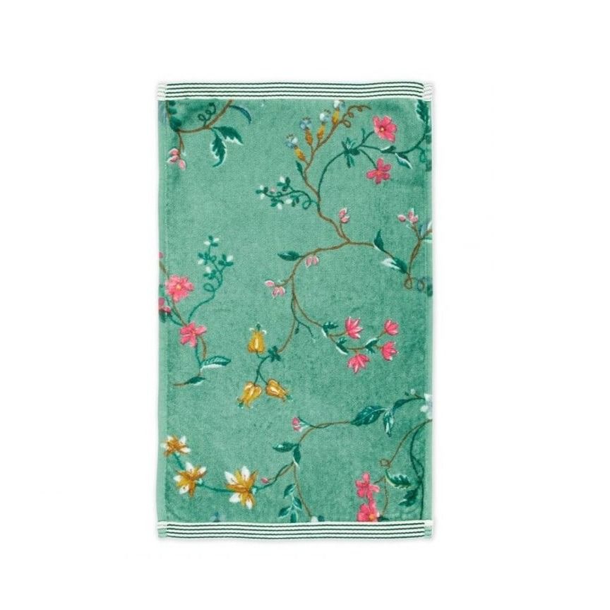 Pip Studio Les Fleurs Guest Towel Green
