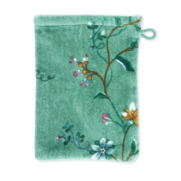 Pip Studio Les Fleurs Wash Cloth Green