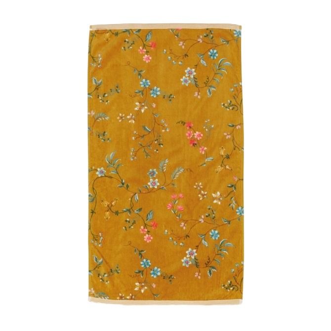 Pip Studio Les Fleurs Shower Towel Yellow